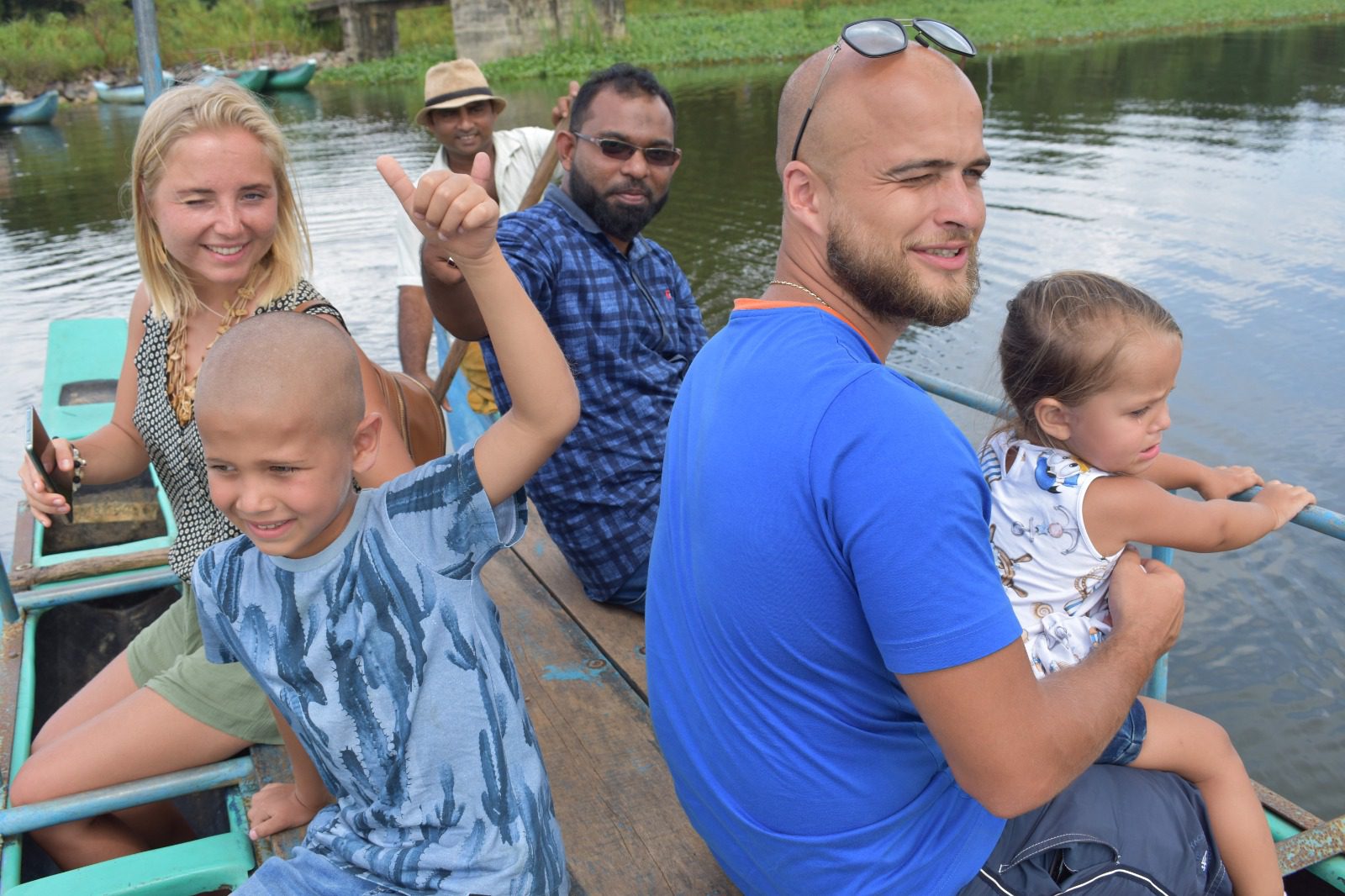 Mrs Alexi and her family from Russia