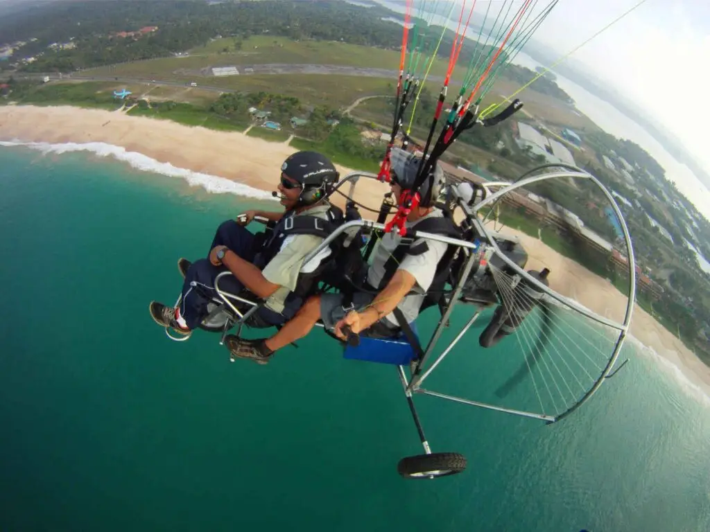 skydiving